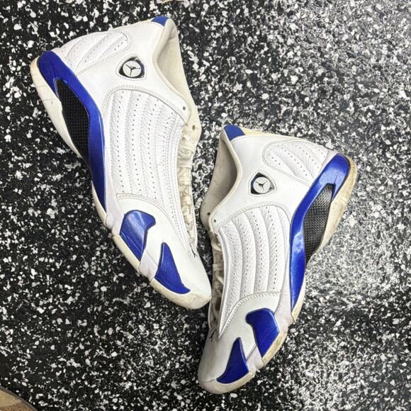 Jordan Air Jordan 14 Retro Hyper Royal White/Hyper Royal/Black 2020 487471-104 main image 4